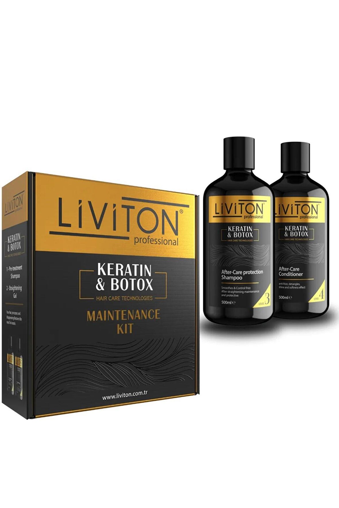 Keratin Bakım Tam Set 1-2-3-4 Level