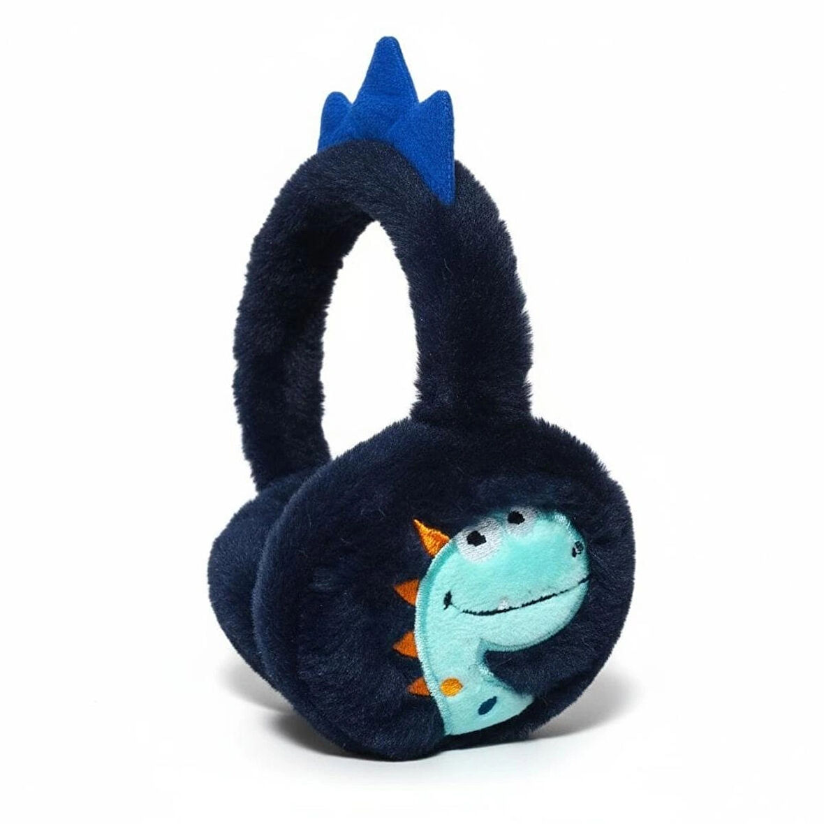 Çocuk Peluş Dinozor Figürlü Kışlık Kulaklık
