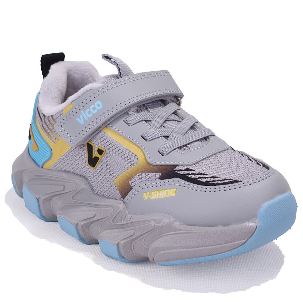 Vicco Space 346F25K238 Gri Ortopedik Günlük Erkek Çocuk Spor Ayakkabı