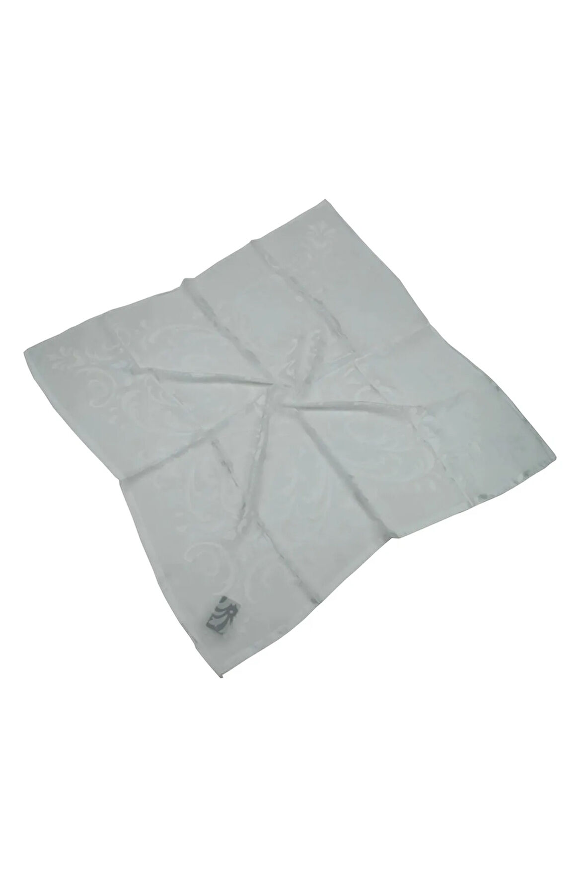 Mısırlı Eşarpları Devore Etnik Desenli Eşarp