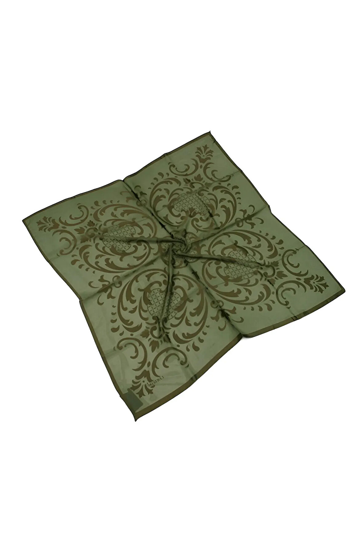 Mısırlı Eşarpları Devore Etnik Desenli Eşarp