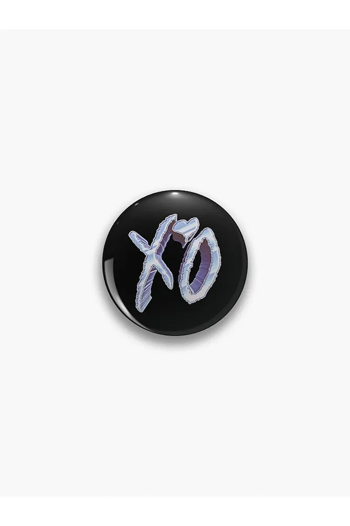 XO The Host The Weeknd Chrome Yazılı Rozet CaminhoRozet