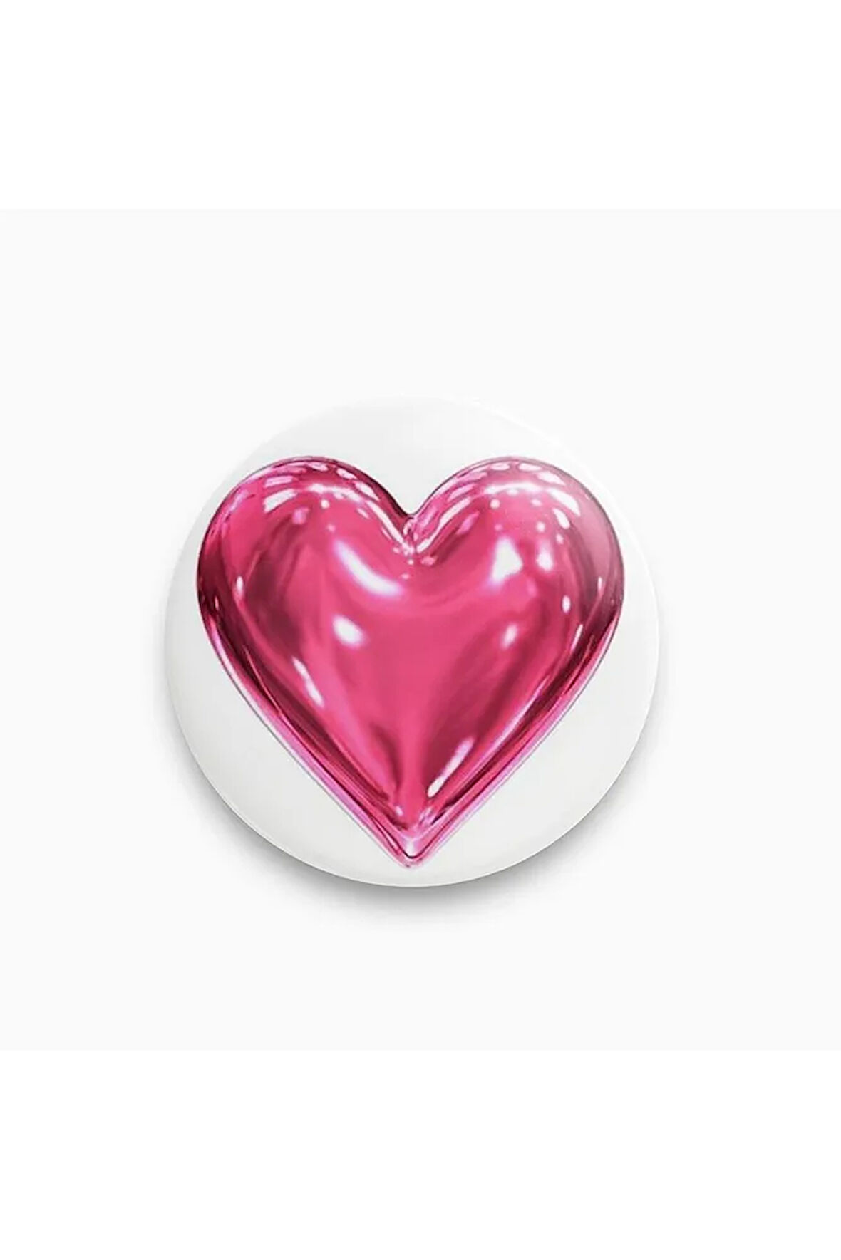 Pembe Chrome Kalpli Y2K Rozet CaminhoRozet