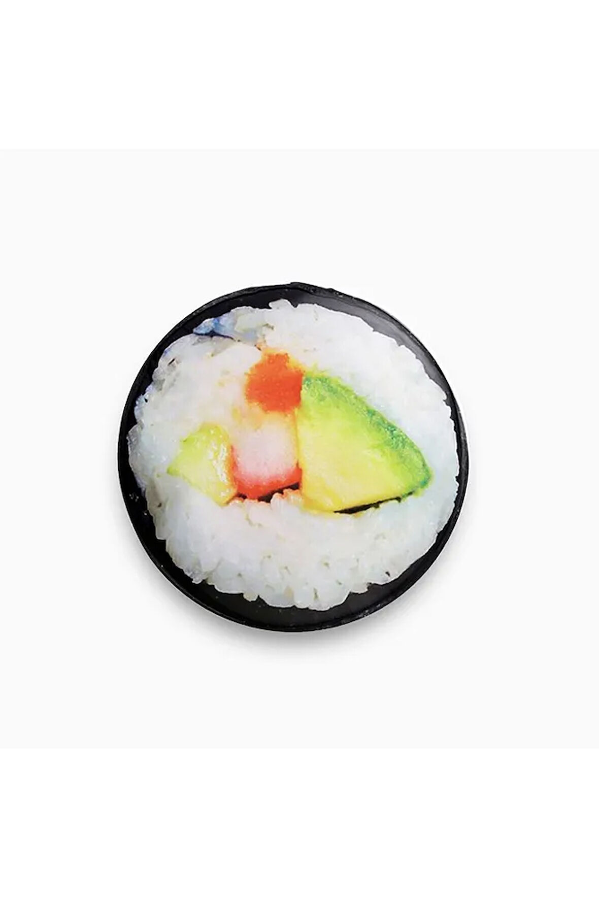 Sushi Şeklinde Sarkastik Suşi Y2K Grunge Stil Rozet