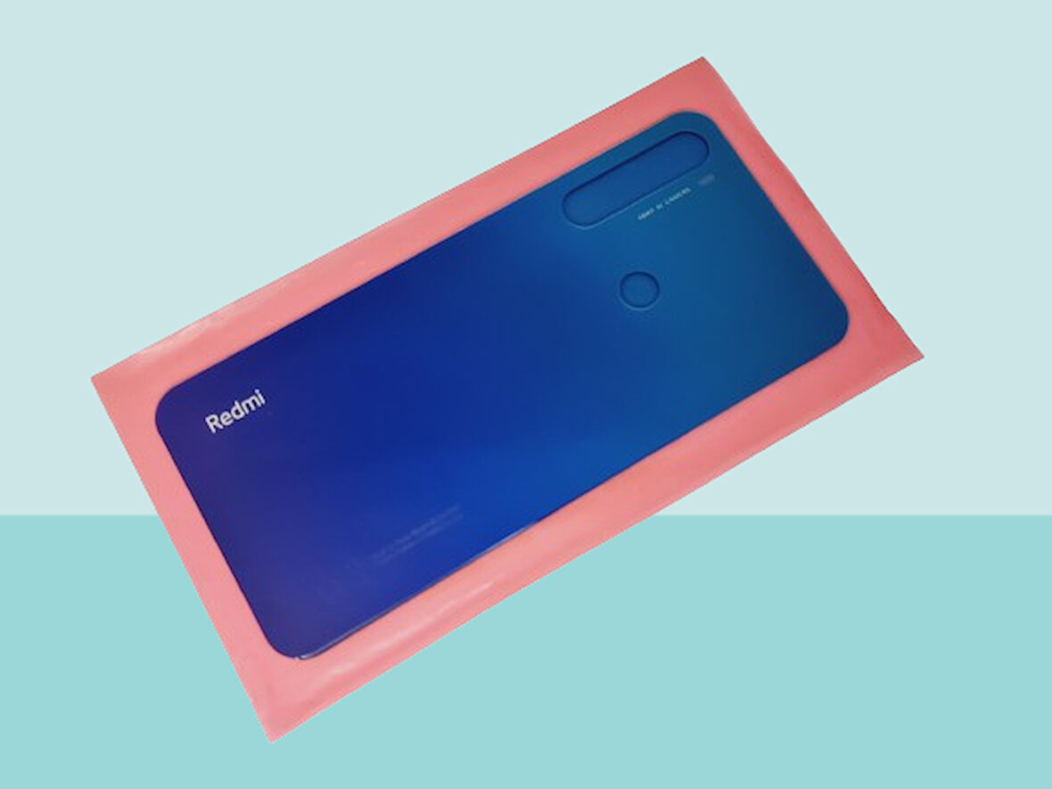 Xiaomi Redmi NOTE 8 Uyumlu Arka Kapak Batarya Kapağı - MAVİ