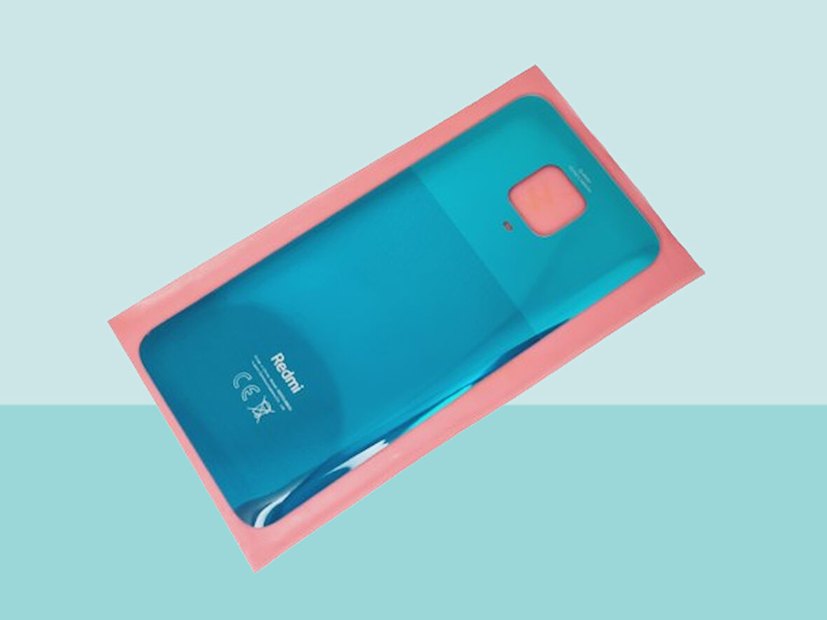 Xiaomi Redmi NOTE 9S NOTE 9 PRO Uyumlu Arka Kapak Batarya Kapağı - YEŞİL