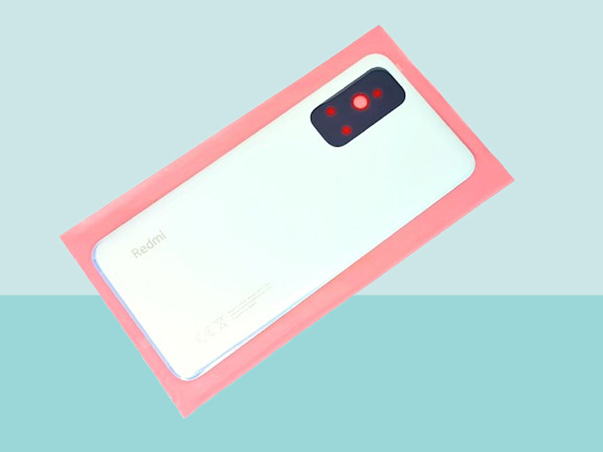 Xiaomi Redmi NOTE 11 Uyumlu Arka Kapak Batarya Kapağı - BEYAZ