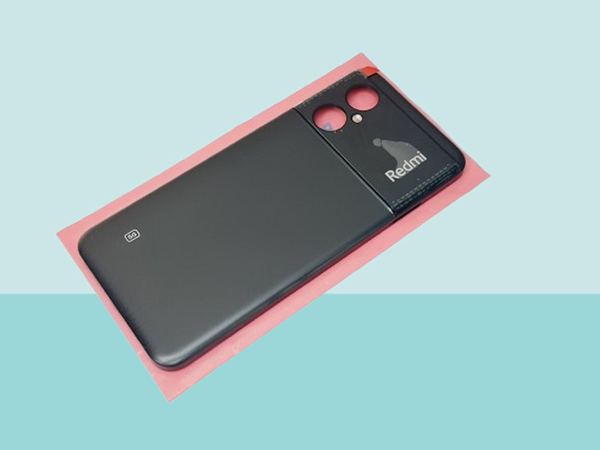 Xiaomi Redmi NOTE 11E Uyumlu FULL KASA Arka Kapak Batarya Kapağı - SİYAH