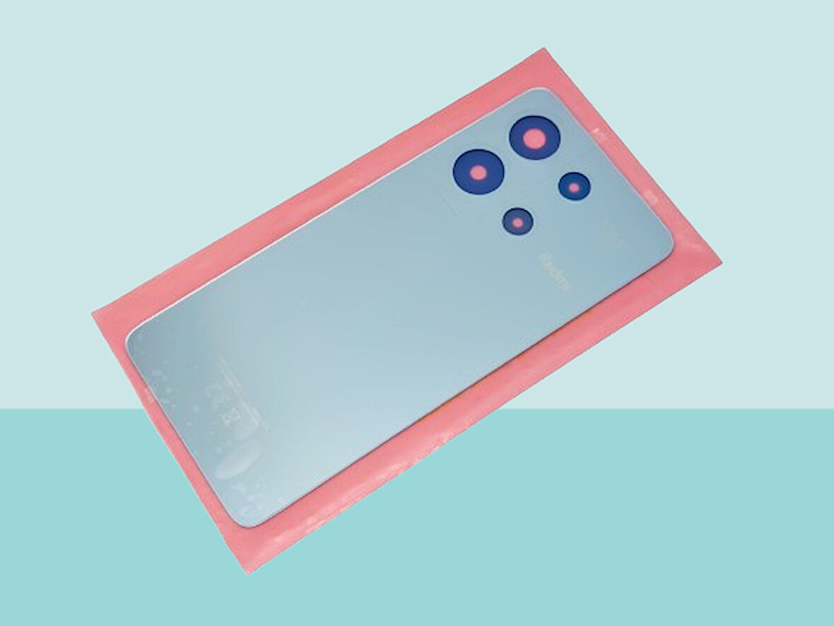 Xiaomi Redmi NOTE 13 Uyumlu Arka Kapak Batarya Kapağı - MAVİ