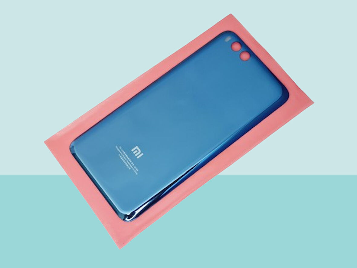 Xiaomi Mi 6 Uyumlu Arka Kapak Batarya Kapağı - MAVİ