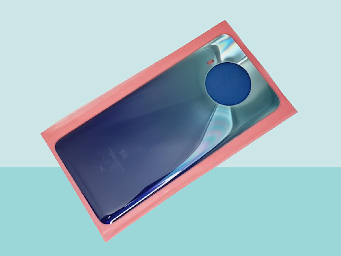 Xiaomi Mi 10T LİTE Uyumlu Arka Kapak Batarya Kapağı - MAVİ