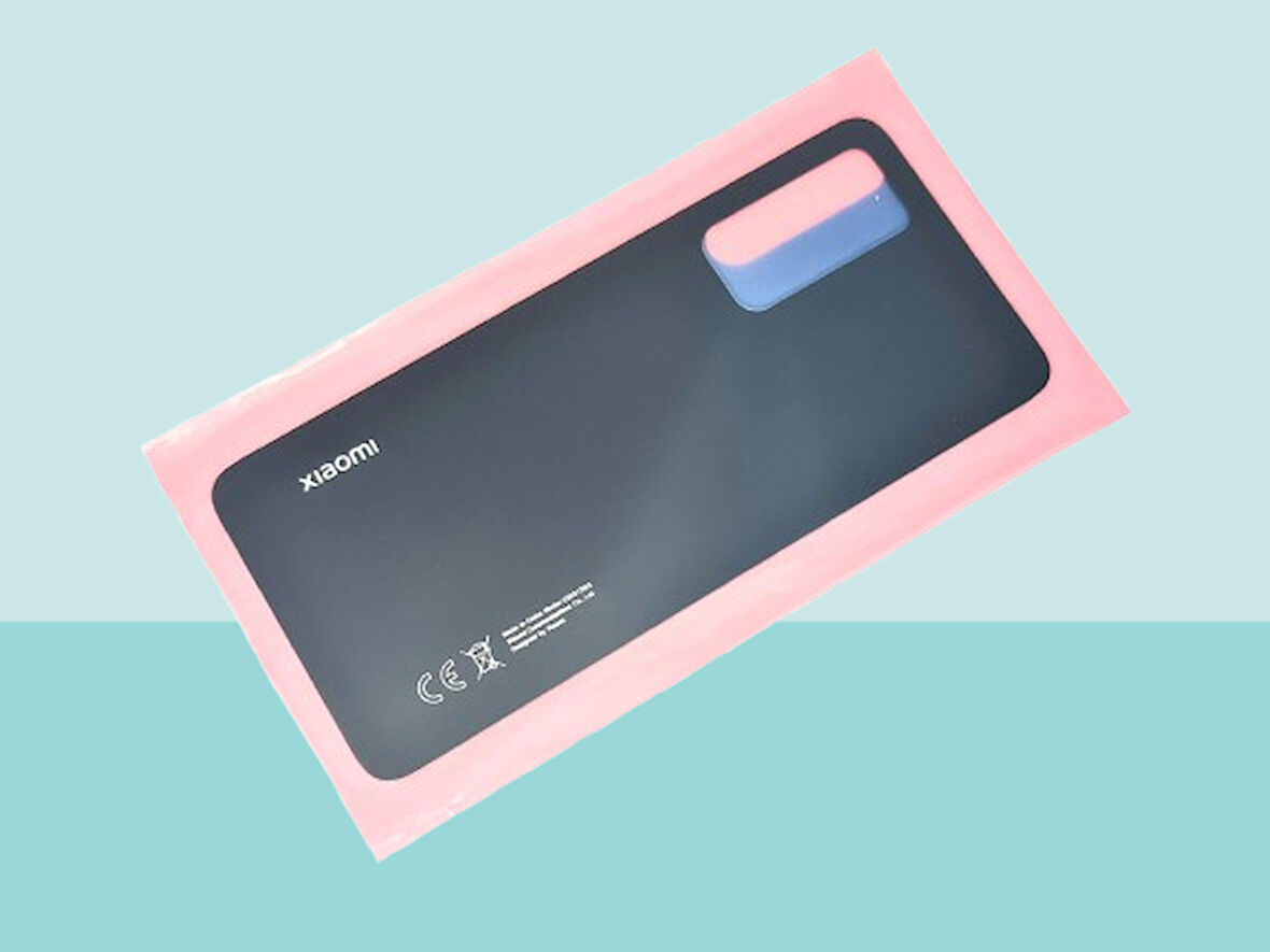 Xiaomi Mİ 12 Lite Uyumlu Arka Kapak Batarya Kapağı - SİYAH