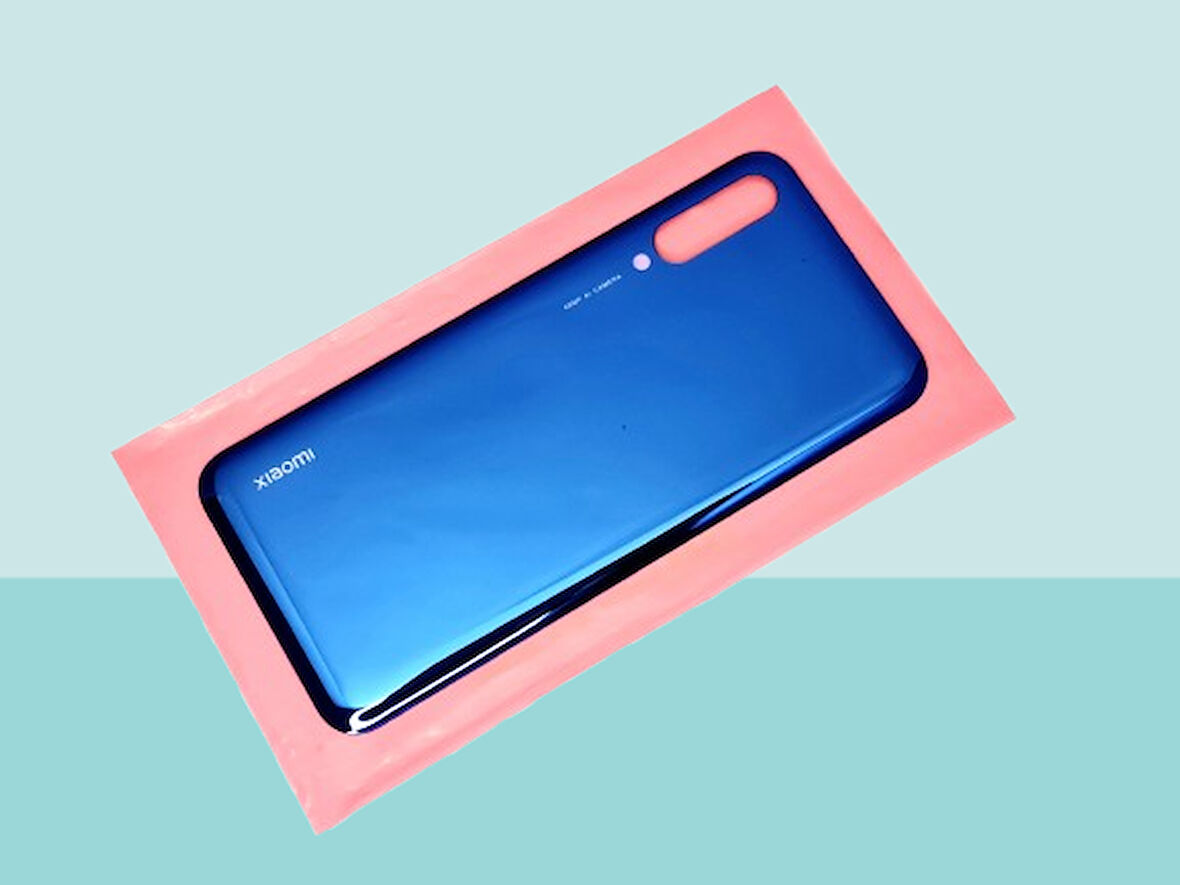Xiaomi Mİ A3 Uyumlu Arka Kapak Batarya Kapağı - MAVİ