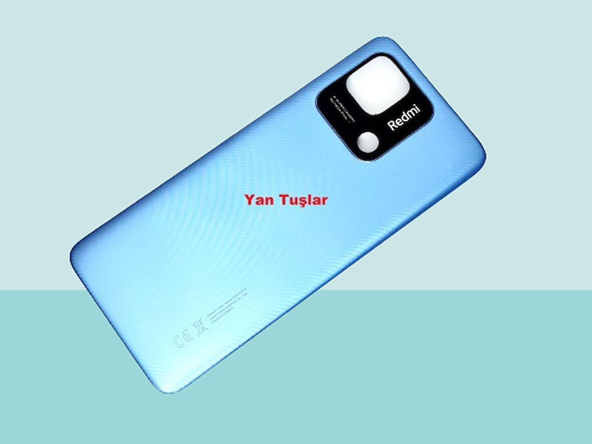 Xiaomi Redmi 10C Uyumlu FULL KASA Arka Kapak Batarya Kapağı - MAVİ
