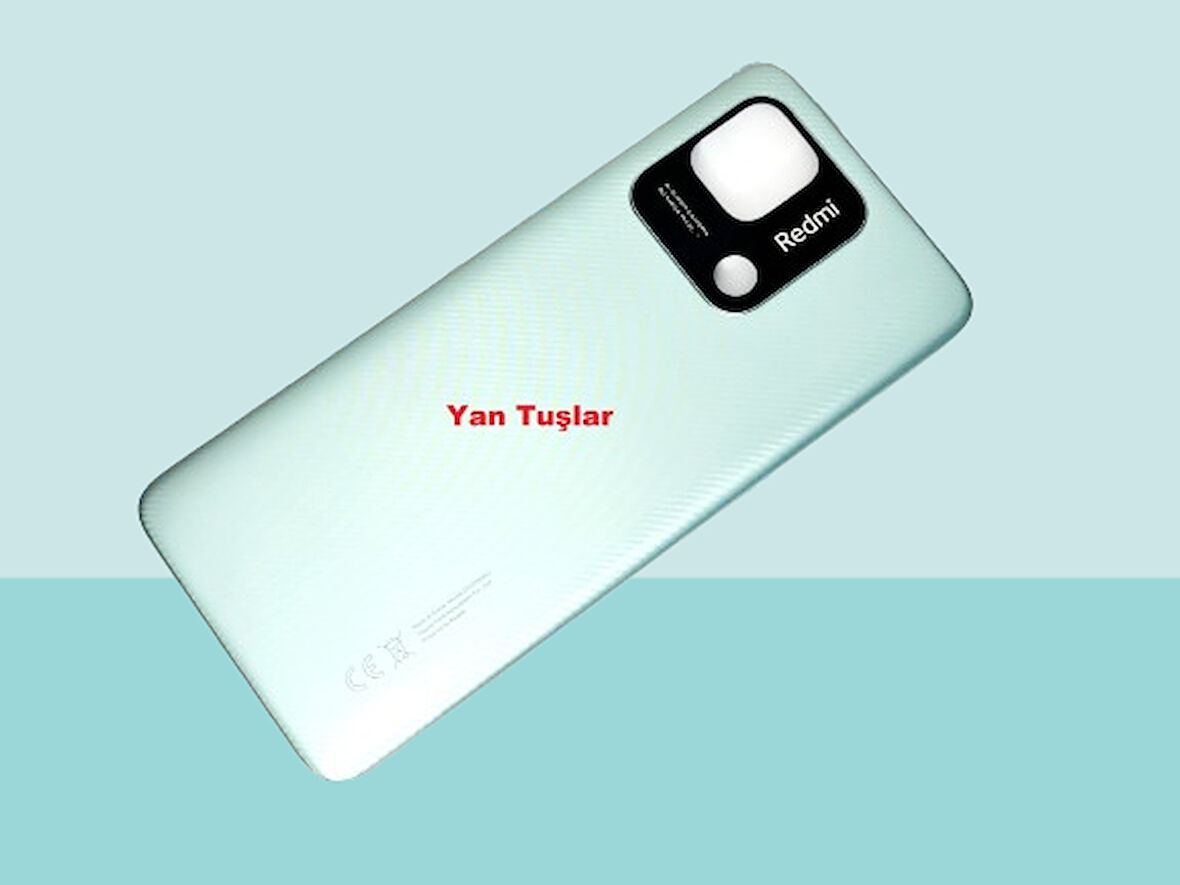 Xiaomi Redmi 10C Uyumlu FULL KASA Arka Kapak Batarya Kapağı - YEŞİL