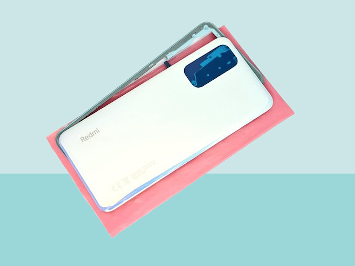 Xiaomi Redmi NOTE 11S Uyumlu FULL KASA Arka Kapak Batarya Kapağı - BEYAZ