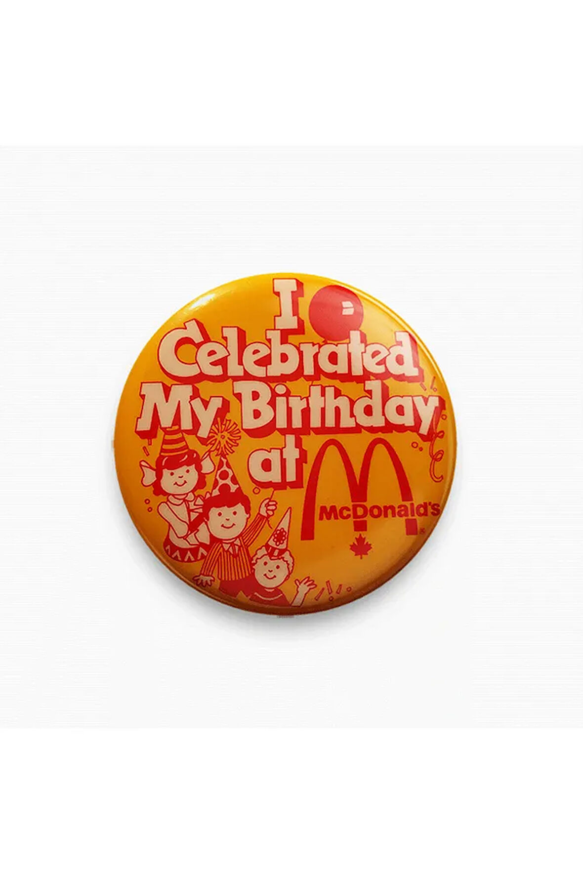 Rozet Metal Sarkastik Stil Celebrated Birthday