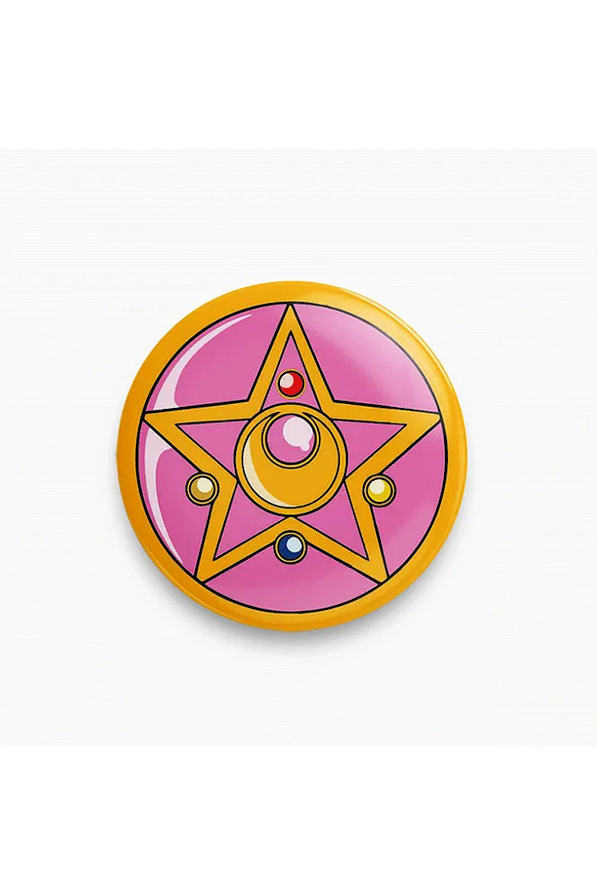 Sailor Moon Crystal Star Kristal Yıldız Özel Metal Rozet y2k