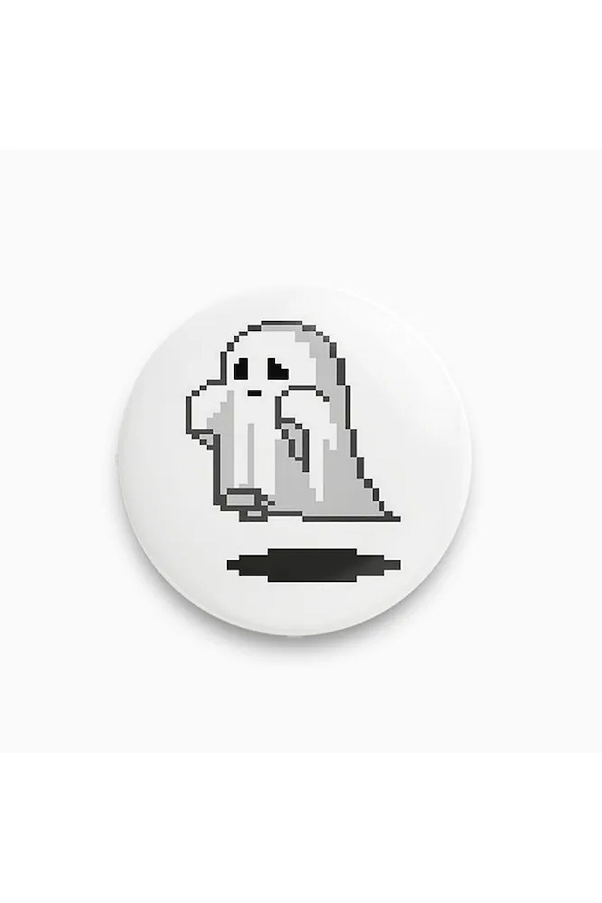 Rozet Metal Hayalet Ghost Piksel Pixel Art