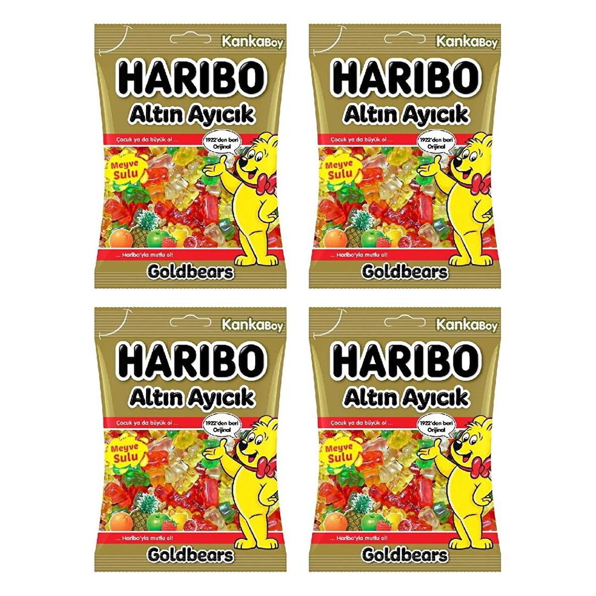 Haribo Altın Ayıcık 80 gr X 4 Adet