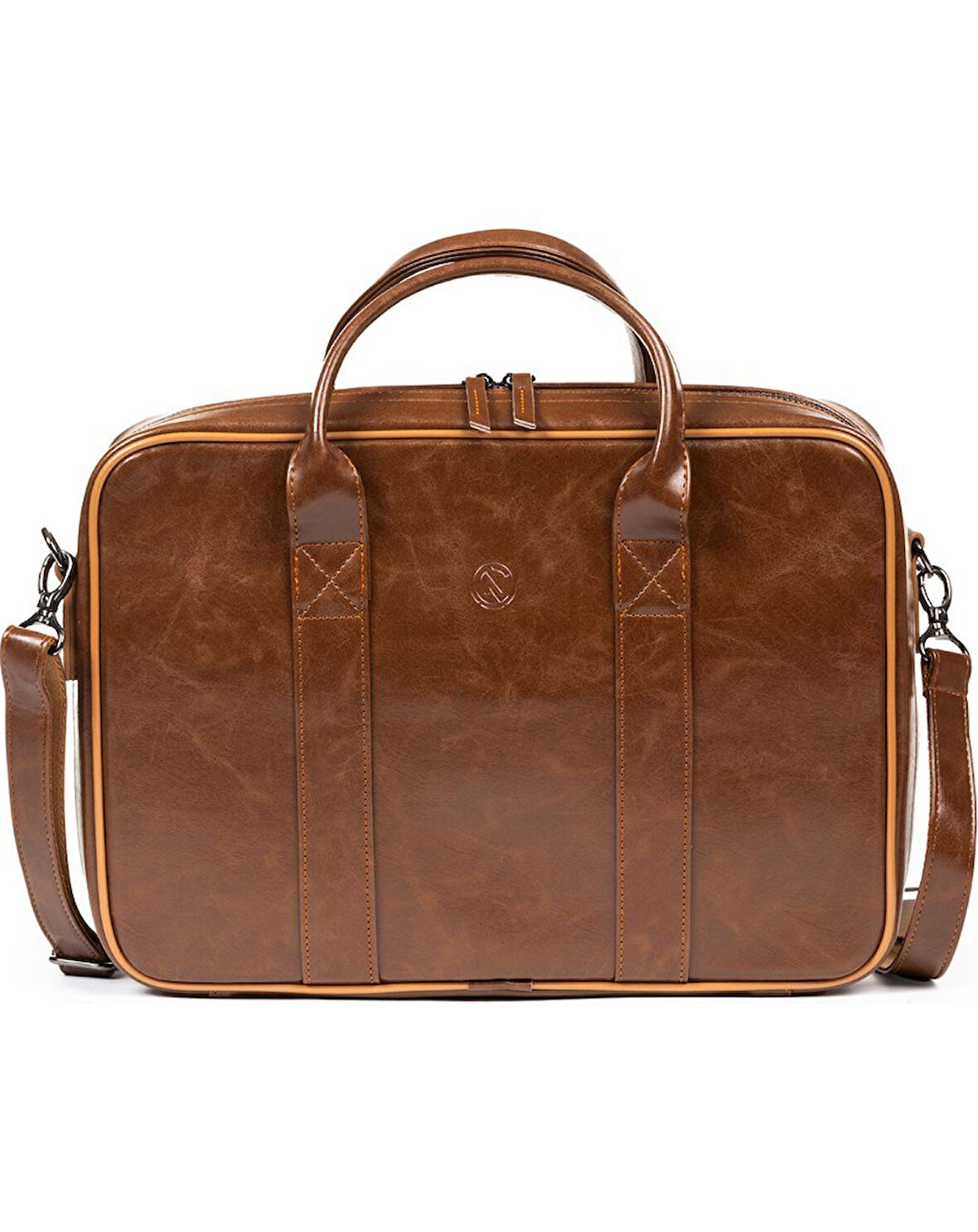 Macbook 14 İnç Çok Gözlü Organizer El Omuz & Laptop Evrak Çantası Omuz Askılı