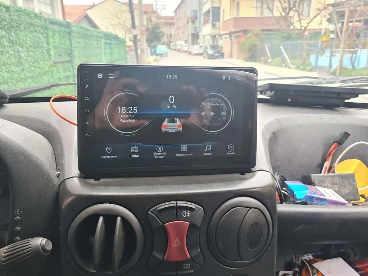 DOBLO D1-D2 UYUMLU MULTİMEDYA CARPLAY, NAVİGASYON 4GB RAM 64GB HAFIZA