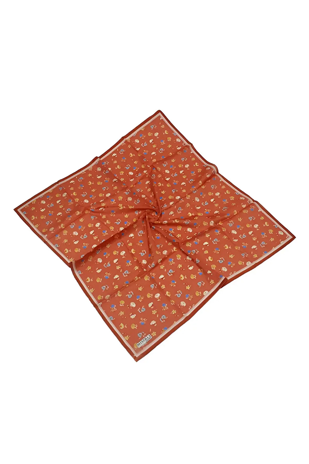 Mısırlı Eşarpları Silky Cocoon Sport Twill Çiçek Desenli Eşarp