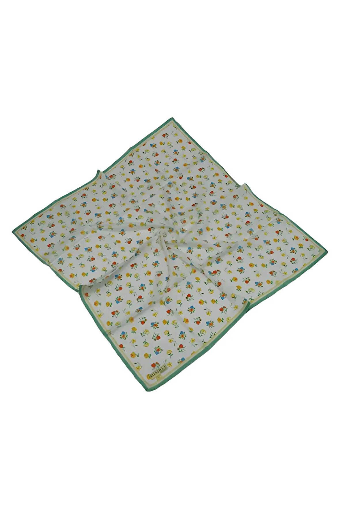 Mısırlı Eşarpları Silky Cocoon Sport Twill Çiçek Desenli Eşarp