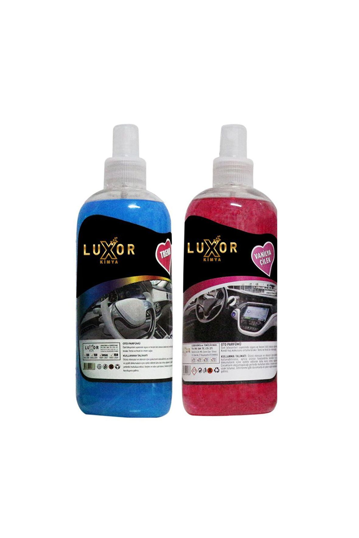 Luxor Kimya Vanilya Çilek ve Trend Oto ve Ev Kokusu 400 ml