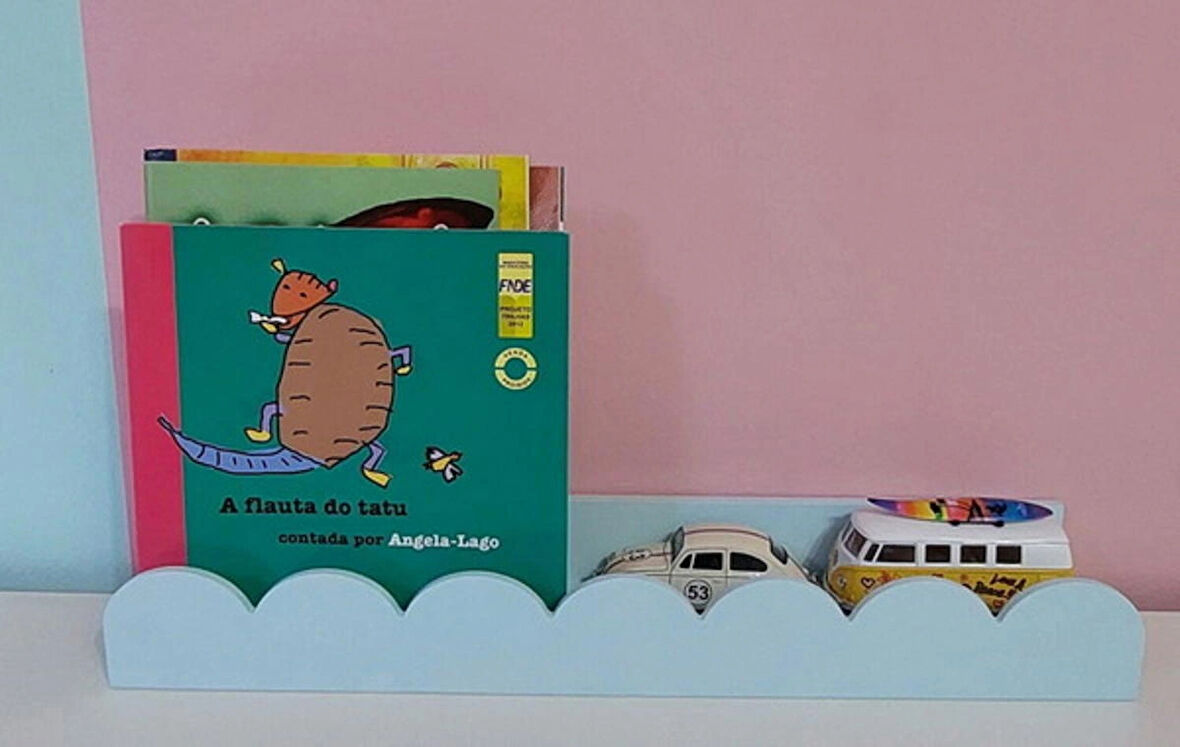 3lü Makaron Renkli Bebek ve Çocuk odası Montessori Raf