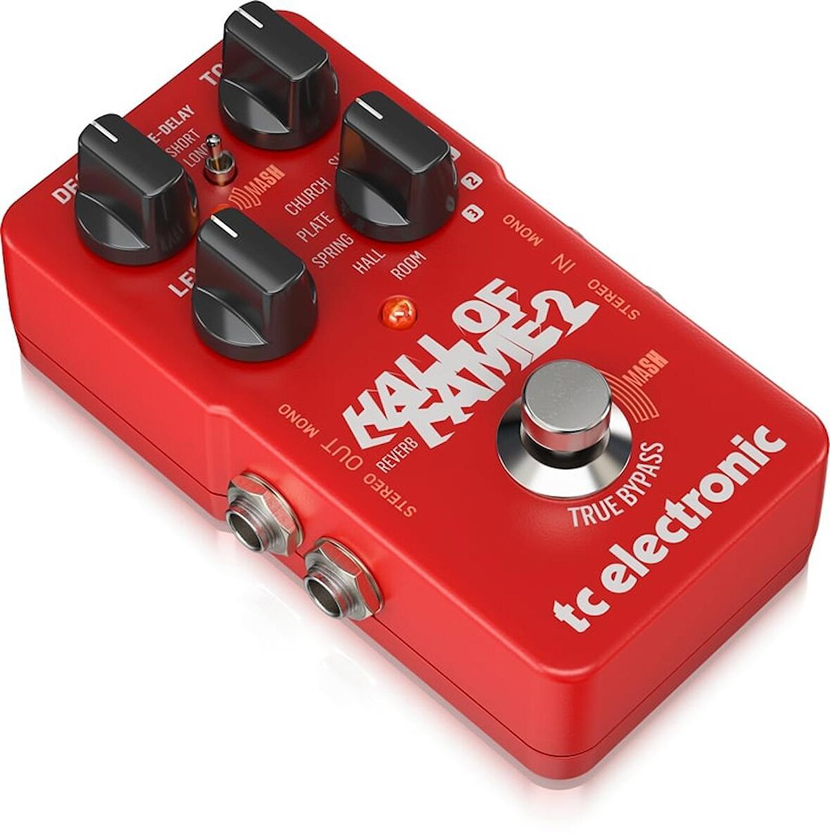 Tc Electronic Hall of Fame 2 Reverb Çığır Açan MASH Ayak Pedalı ve Pırıltılı Efektli İkonik Reverb Pedalı