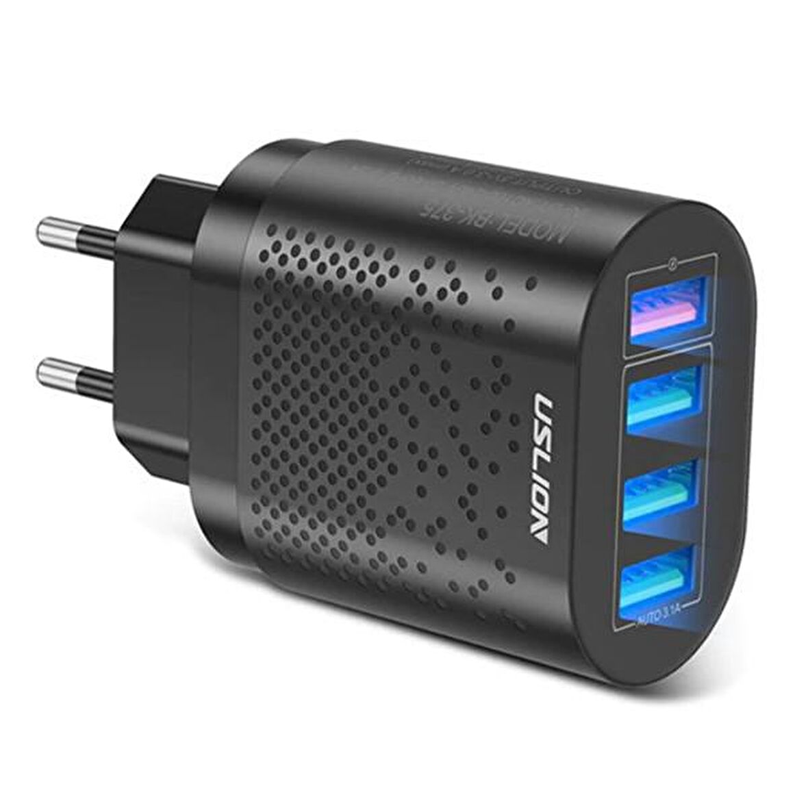 Uslion USB 48 Watt Hızlı Şarj Aleti Siyah