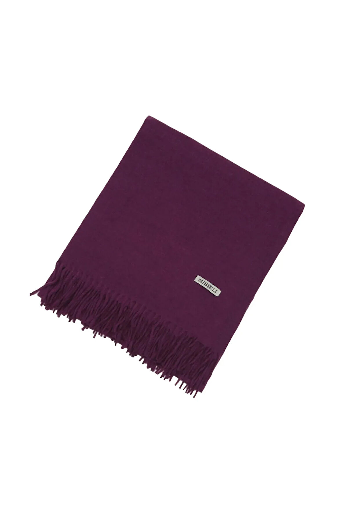 Mısırlı Eşarpları Düz Renk Yün Şal