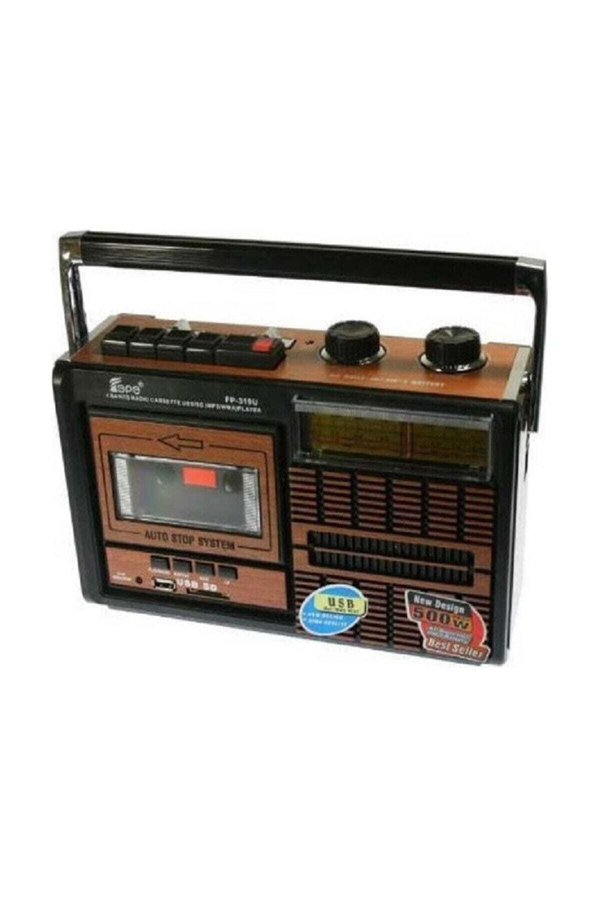 Knstar Fp 319 Retro Nostaji Radyo Kaset Çalar Yeni