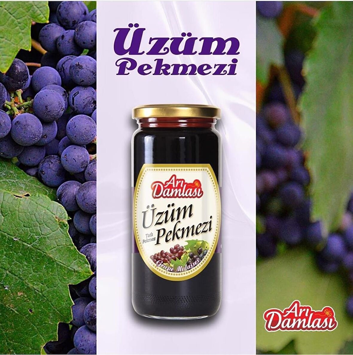 ARI DAMLASI ÜZÜM PEKMEZİ 640 GR