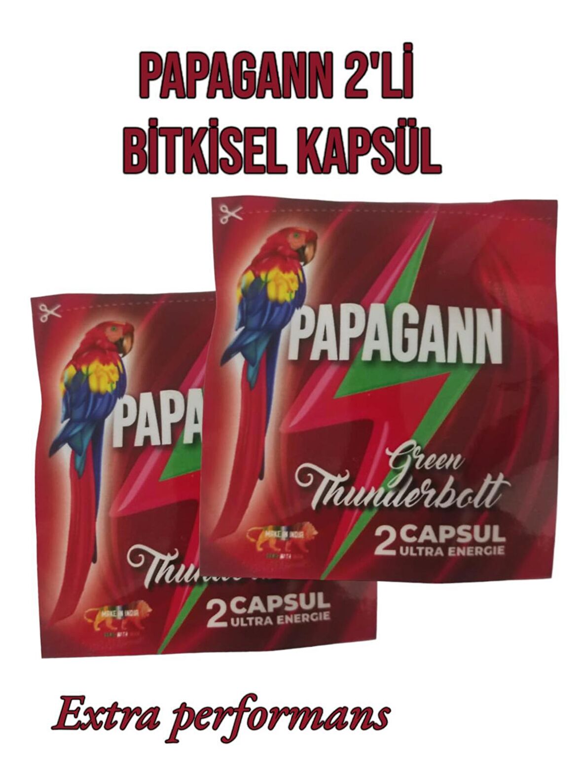 ABUŞİFA PAPAGANN 2'Lİ BİTKİSEL KAPSÜL( 2 PAKET 4 ADET KAPSÜL)