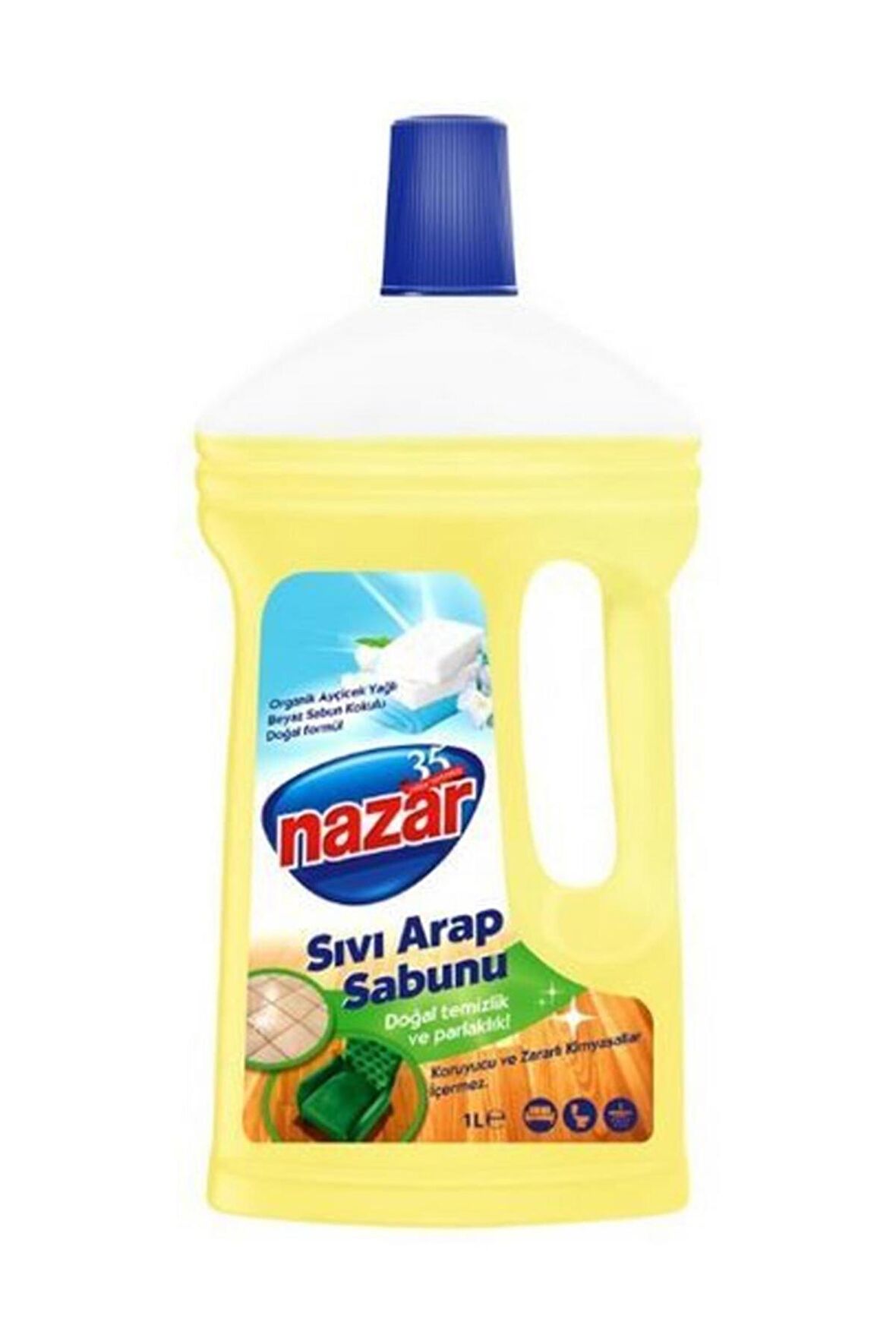 Nazar Sıvı Arap Sabunu Beyaz Sabun Kokulu 1000 ml