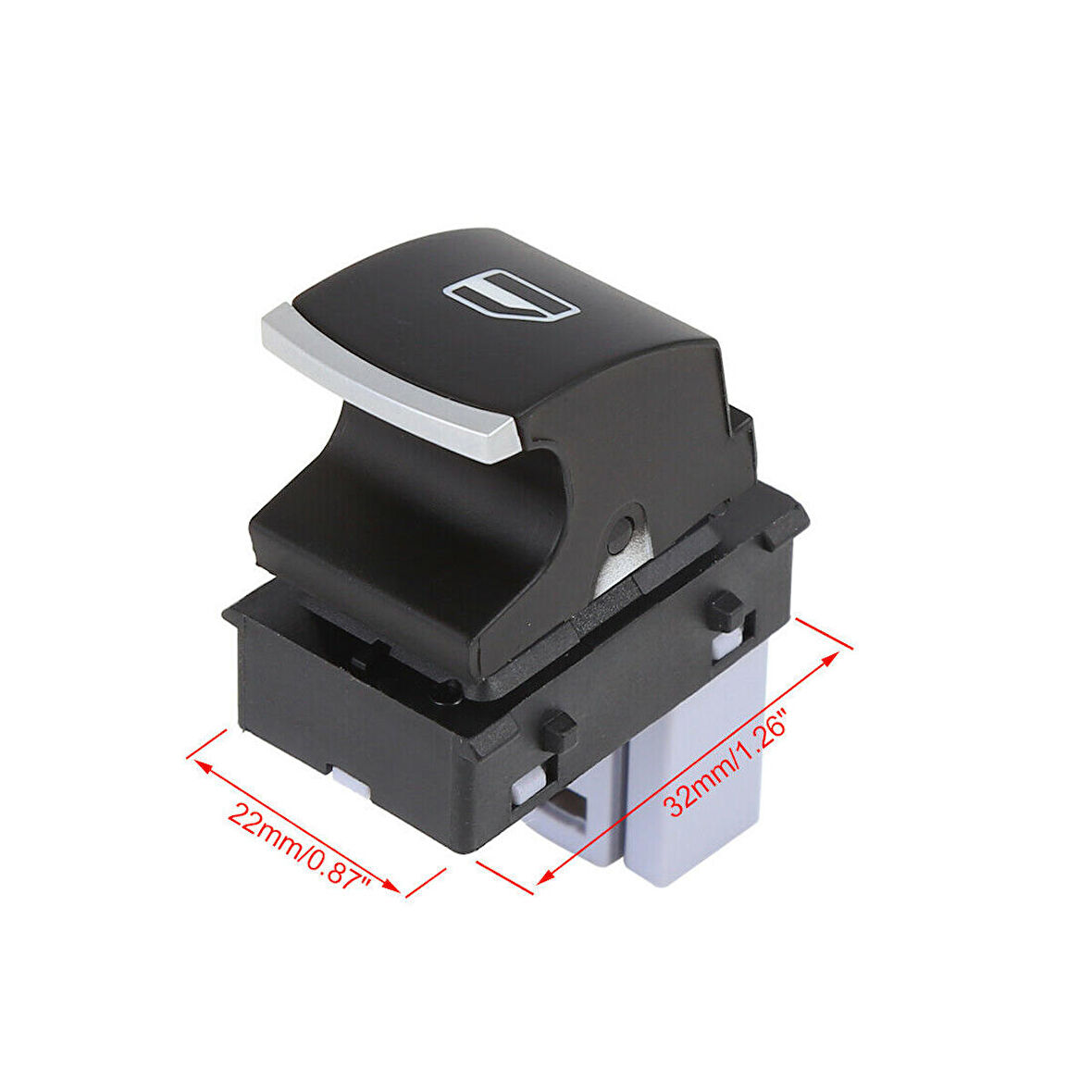 VOLKSWAGEN PASSAT 2006 - 2010 CAM AÇMA DÜĞMESİ TEKLİ