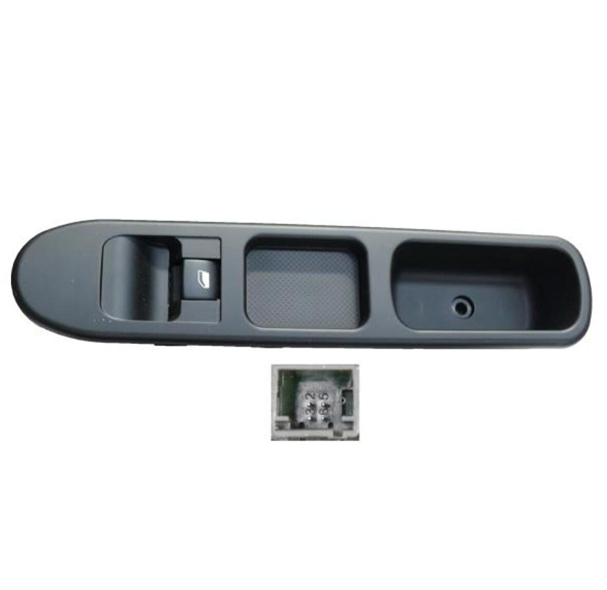 CITROEN C4 2009-2015 SAĞ ÖN CAM AÇMA-KAPAMA ANAHTARI KARE SOKET 
