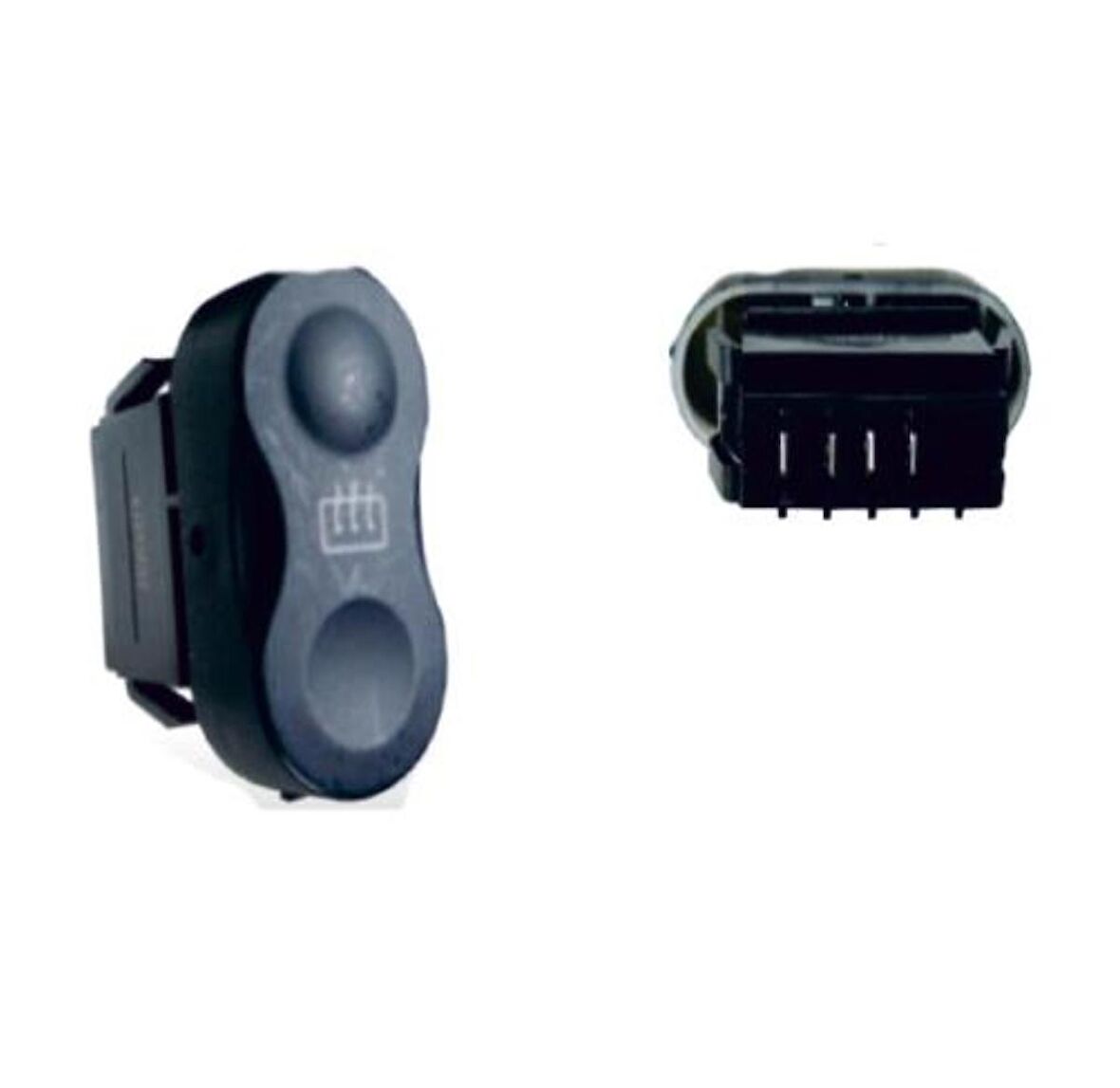 DACIA DUSTER ARKA CAM REZISTANS ANAHTARI 4PIN 