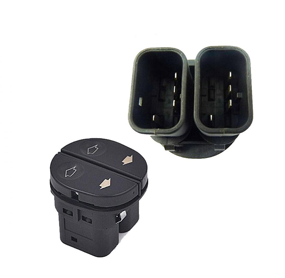 FORD FIESTA CİFTLİ ANAHTAR 6PİN TEK SOKETLİ SOL TARAF 