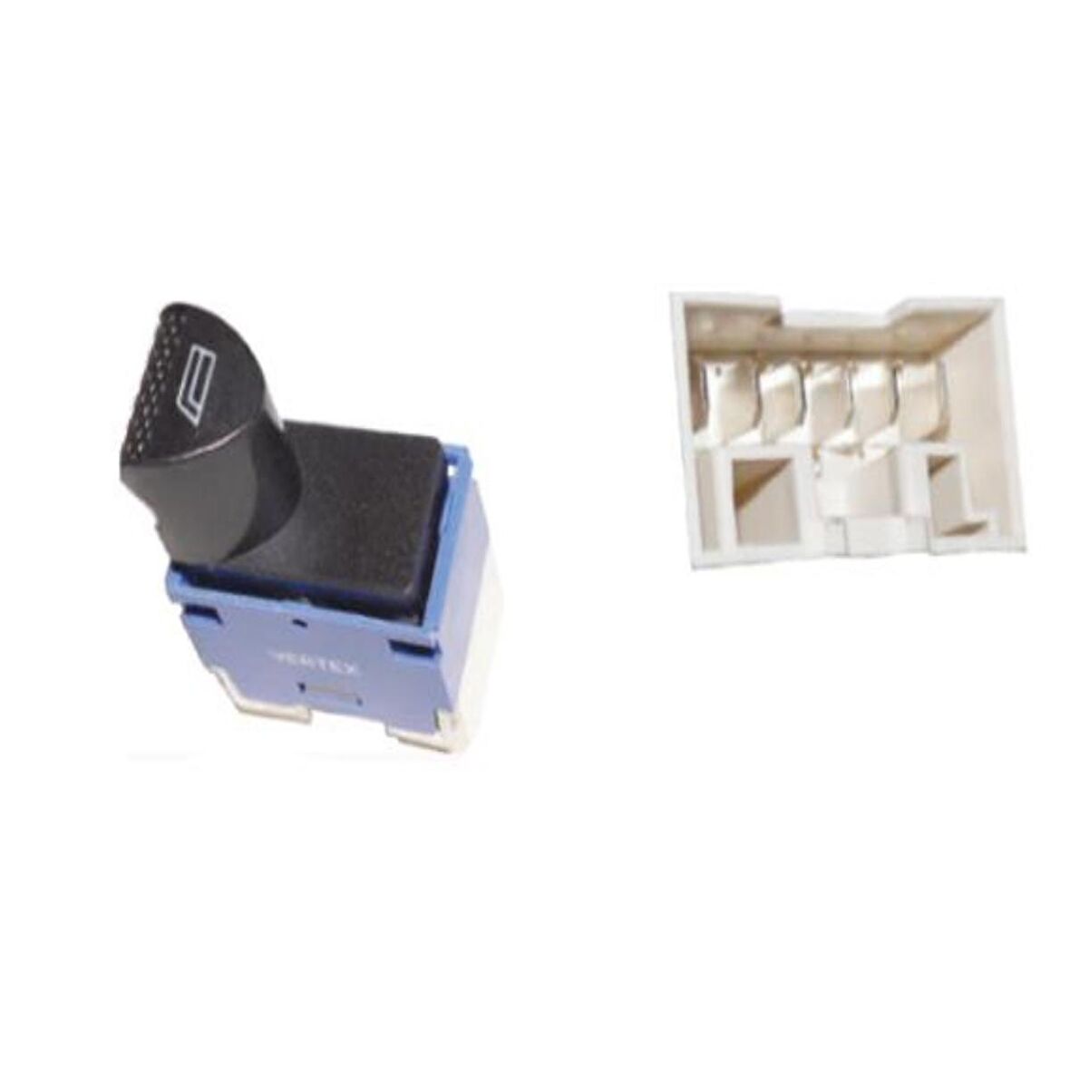 FIAT ALBEA 2002 - 2012 SAĞ TARAF CAM AÇMA TEKLİ MAVİ 