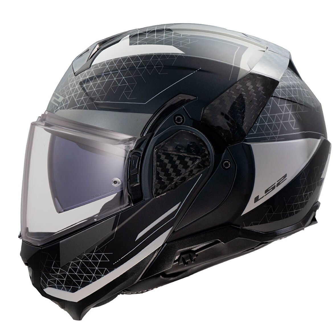 LS2 ADVANT 2 ASTRAL MAT GRİ-SİYAH KASK
