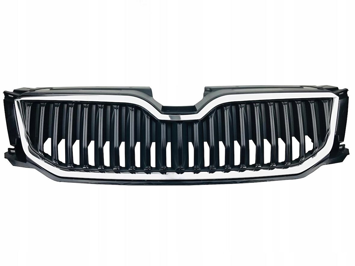 SKODA OCTAVİA 2013 - 2017 ÖN PANJUR + KROM  ÇERÇEVE 