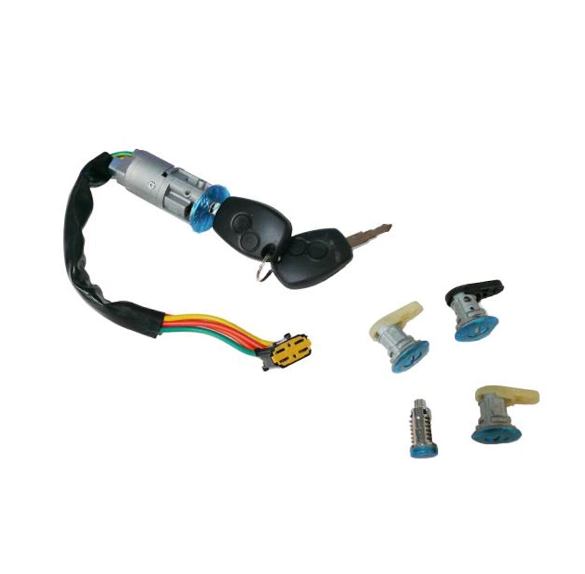 DACIA LOGAN 2004 - 2012 KAPI KİLİT FİŞEKLERİ + BAGAJ FİŞEĞİ 