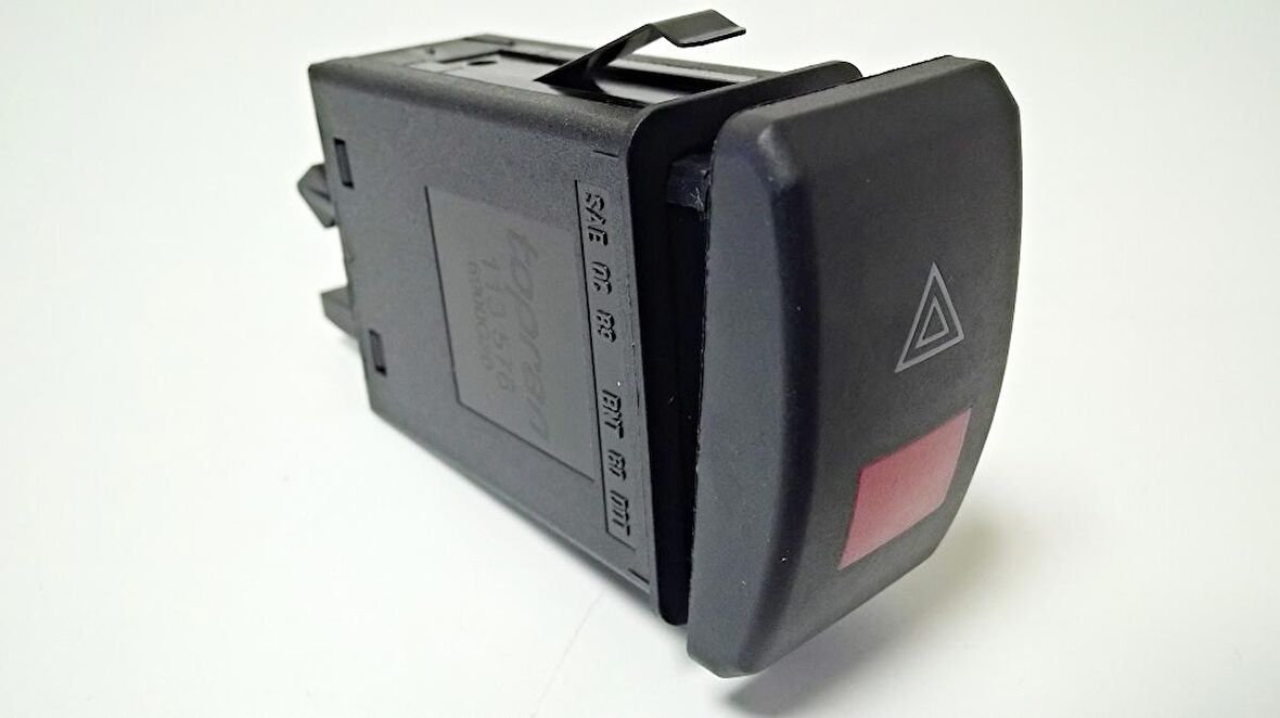 SKODA OCTAVIA 1996 - 2000 SIYAH DORTLU FLAŞÖR ANAHTARI