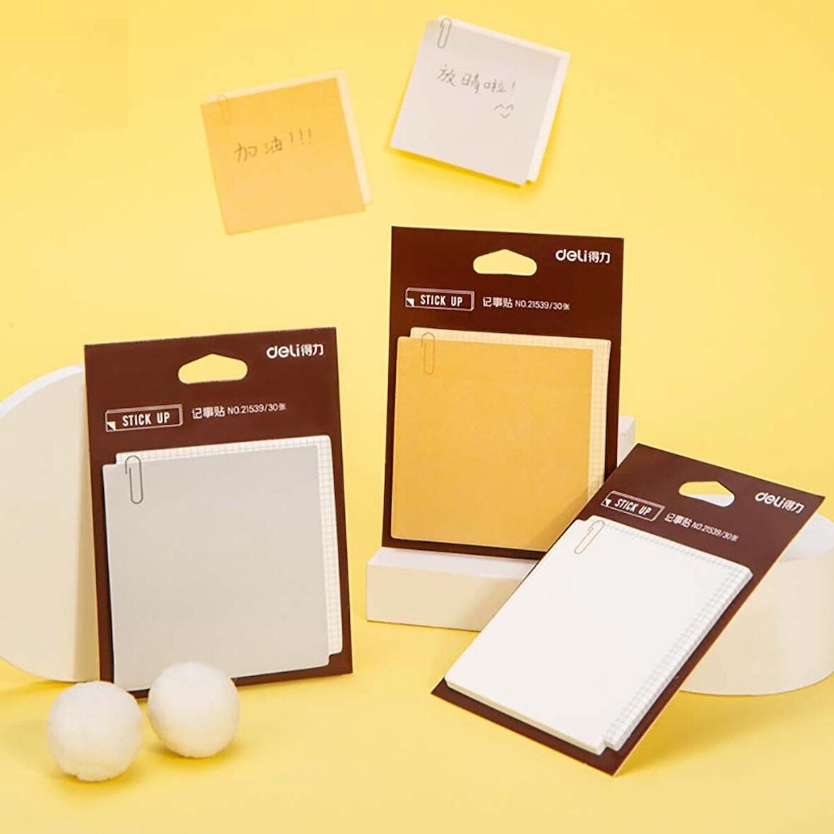 Deli Sticky Notes Yapışkanlı Not Kağıdı 30Yp. 21539