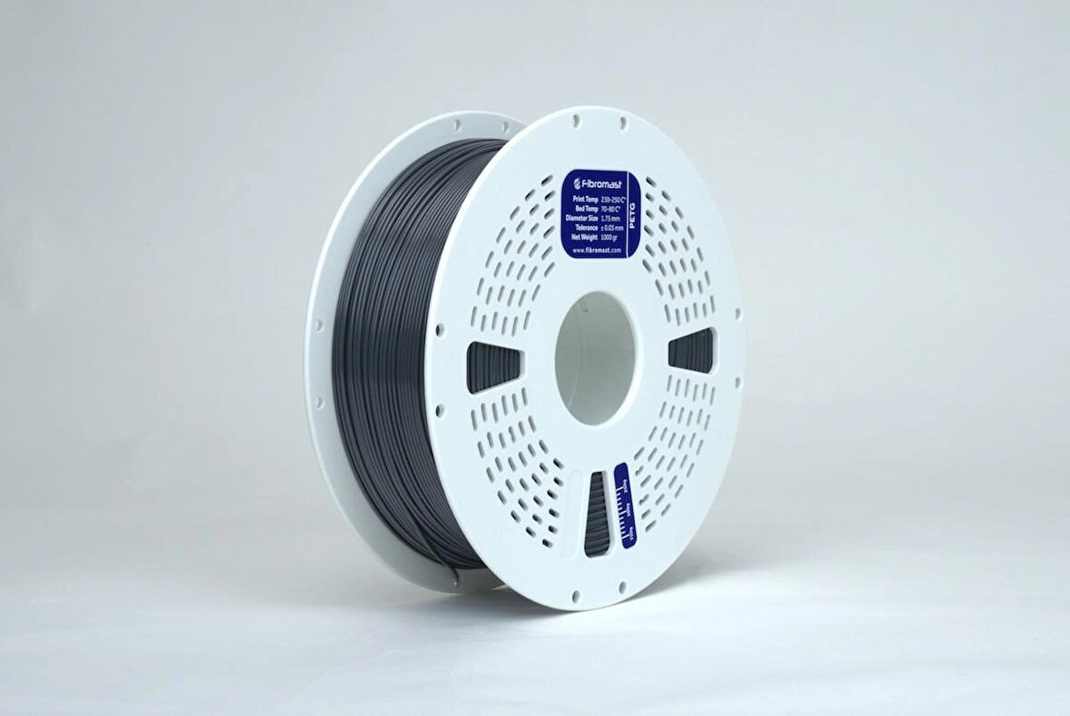 FİBROMAST 3D Filament Petg Gri 1.75 mm 1000 gr 