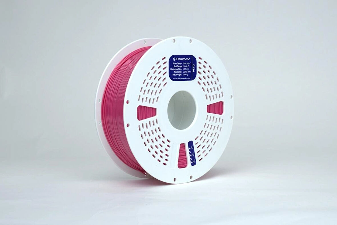 FİBROMAST 3D Filament Petg Pembe 1.75 mm 1000 gr 