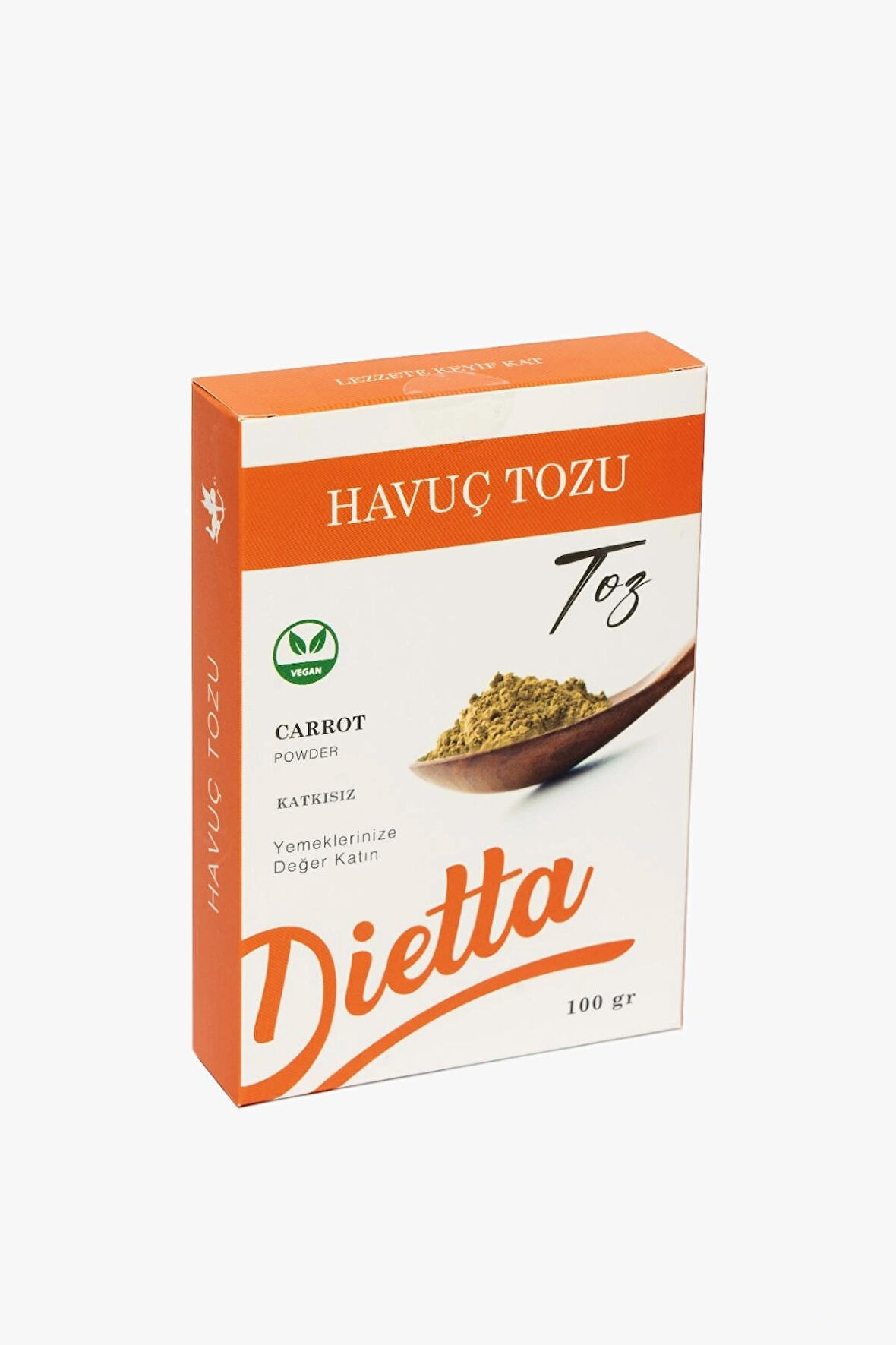 DİETTA FOOD KURUTULMUŞ HAVUÇ TOZU 100 GR 